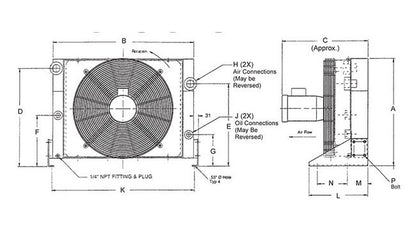 AKG AOC Series Aftercoolers/Oil Coolers for Rotary Air Compressors - Image 2