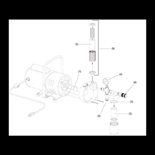 Clemco/Zero CAP-1 Inlet Filter Media - Image 1