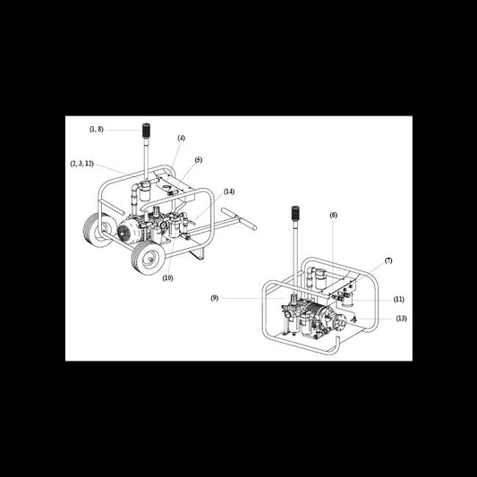 Adjustable Inlet Pressure Lubricator, 1/2 inch - Image 1