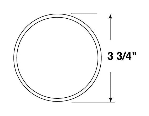 Convex Stick-On Blind Spot Mirror, 3-3/4" - Image 2
