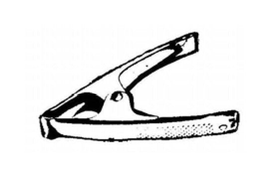 Diamond Needle Corp. CL2 Narrow Cloth Clamp - Image 1