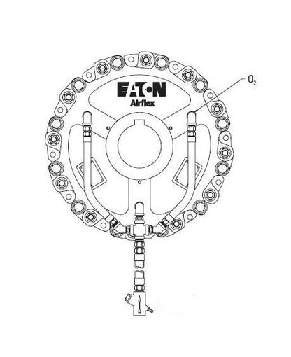 Eaton-Airflex DBB Brakes Model 125DBB - Image 2