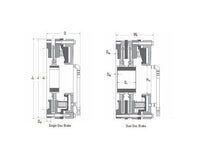 Eaton-Airflex DBB Brakes Model 125DBB
