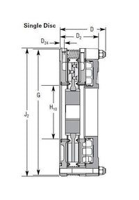 Eaton-Airflex WCB2 Water Cooled Disc Brake Elements