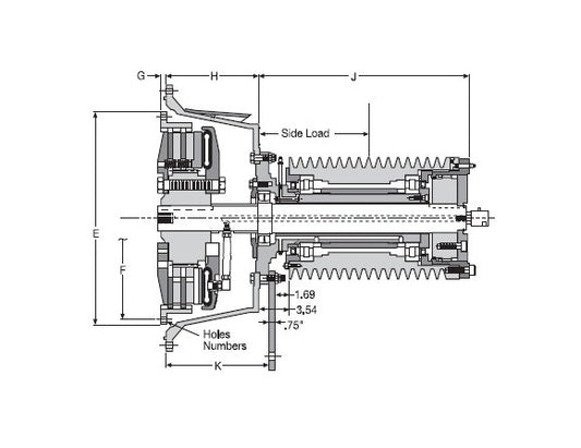 Wichita Air Tube Disc Take-Off Clutches - Image 1