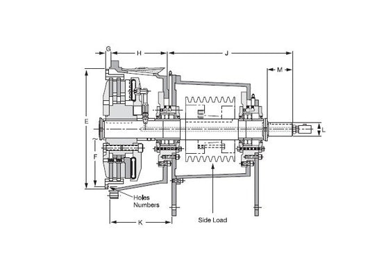 Wichita Air Tube Disc Take-Off Clutches 214H - Image 1