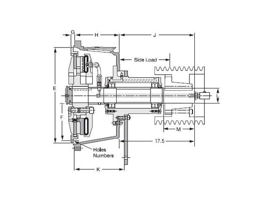 Wichita Air Tube Disc Clutch PTO - Image 1