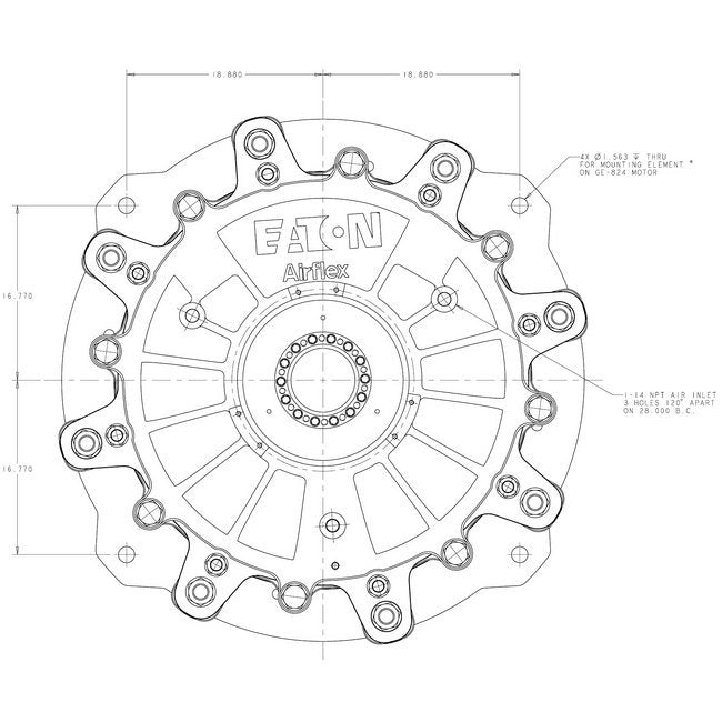 Eaton Airflex FHB Disc Brake - Image 2