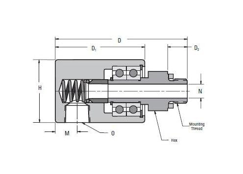 Eaton-Airflex Single Passage Rotorseal C2 - High Pressure - Image 4