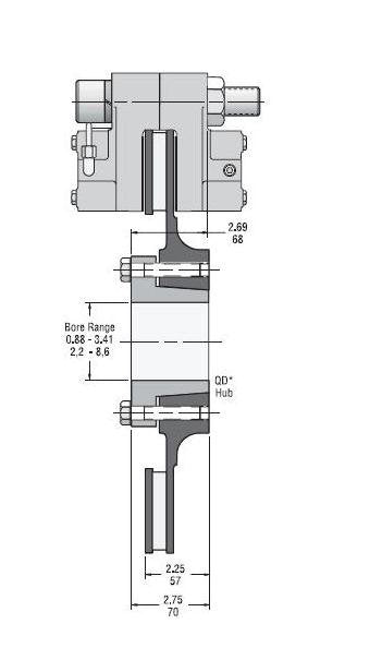 Eaton-Airflex 225DP100 Hydraulic Caliper Disc Brakes - Image 2