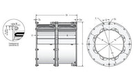 Dual Wide VC Drum Clutch