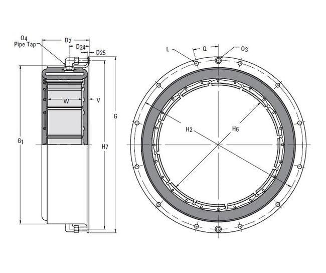 12CB350 Single Flange CB Element - Image 2
