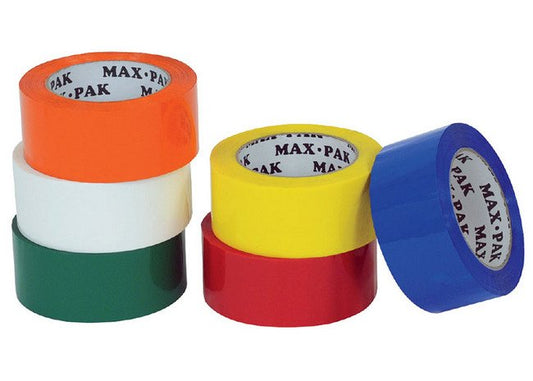 Orange Acrylic Carton Sealing Tape 2 mil, 2in x 330ft - Image 1