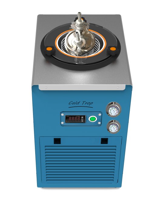 -40 Degree Celsius (ºC) Temperature Mechanical Cold Trap with Stainless Steel Baffle Insert - Image 2