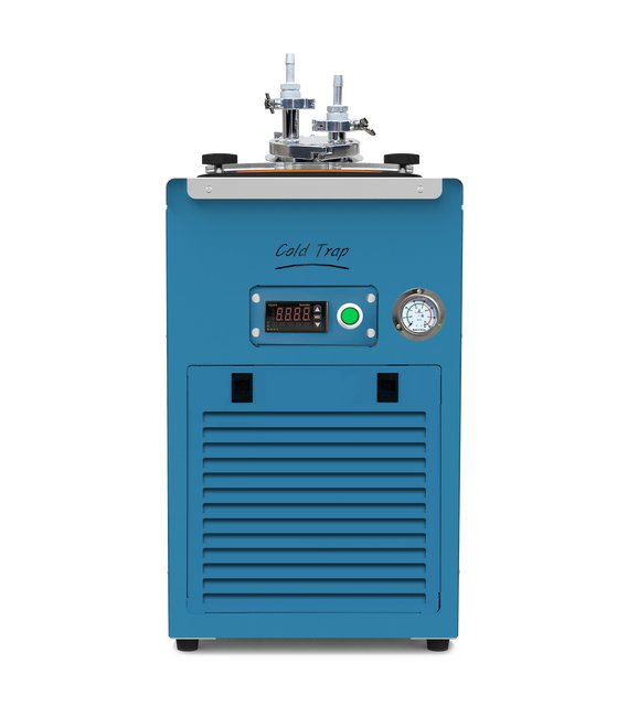 -40 Degree Celsius (ºC) Temperature Mechanical Cold Trap with Stainless Steel Baffle Insert - Image 1