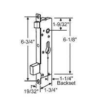 Heavy Duty Die Cast Mortise Lock