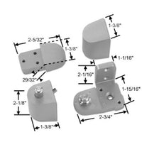 Strybuc Right Hand Outswing Aluminum Finish Offset Pivot