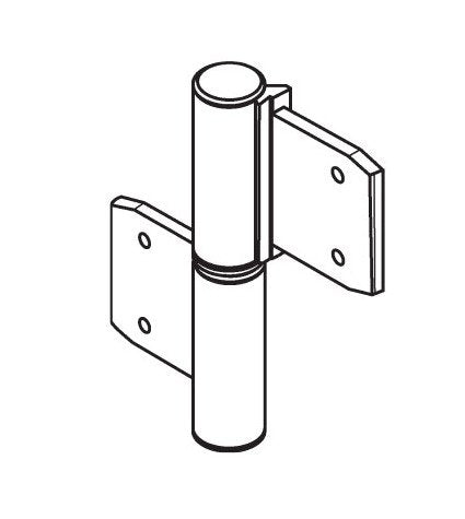 Strybuc Mill Finish Deluxe Hinge Kit - Image 1