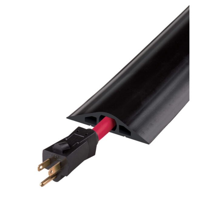 10ft 3-Channel Rubber Wire, Cable, Cord Protectors - Image 1