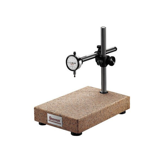 Starrett Granite Base Dial Comparator with 25-131J Indicator - Image 1