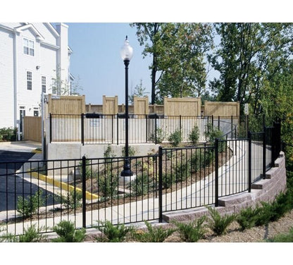 Long®Fence Regency Commercial Ornamental Iron Fence - Image 4