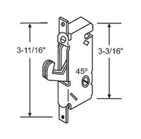 Strybuc 45 Degree Round Face Mortise Lock
