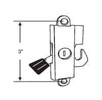 Commercial Steel Mortise Lock with Flush Button - Strybuc Peachtree