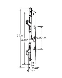 Heavy-Duty Dual Hook Mortise Lock for Commercial Doors