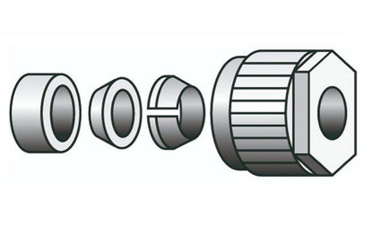GL-14 to 1/8 Inch (in) Outer Diameter (OD) Compression Cap - Image 2