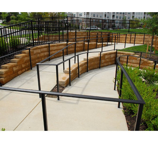 ADA-Compliant Commercial Iron Handrails - Long®Fence - Image 1