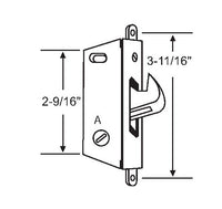 Strybuc 90 Degree Square Face Mortise Lock