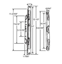 Heavy-Duty Multipoint Mortise Lock Set with Installation Kit