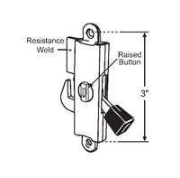 Strybuc Peachtree Mortise Lock with Raised Button