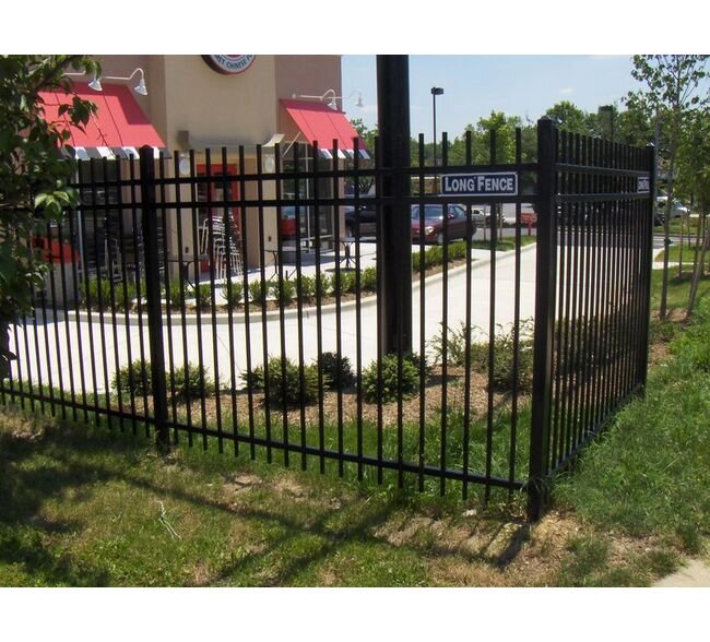 Long®Fence Sovereign Commercial Ornamental Iron Fence - Image 4
