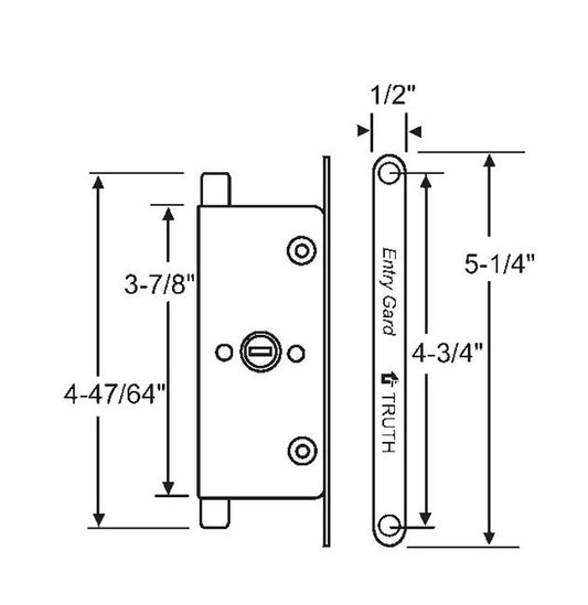 Heavy-Duty Multipoint Mortise Lock - Image 1