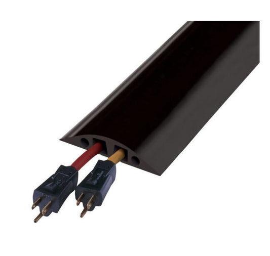 2-Channel Rubber Wire Cable Cord Protectors - Image 1