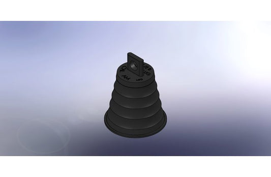 Poly-Pull Temporary Duct Plug with Rope Tab, 1-1/2 in - Image 1