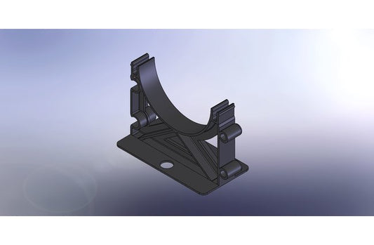 High-Impact Utility Duct Spacer - Polystyrene, 4 x 1 in - Image 1
