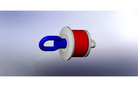 Cal Am Manufacturing Kwikie PVC End Cap Plug, 2 in