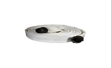 50-Foot 2.5-inch Lay Flat Single Jacket Fire Discharge Hose Assembly with NST Fittings - Image 1
