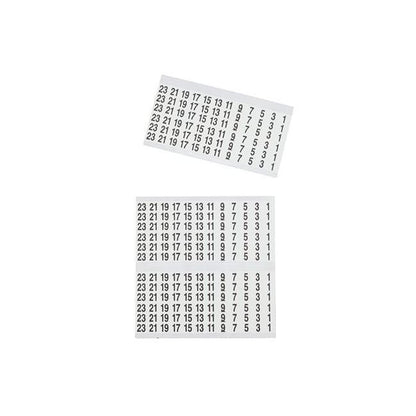 Klein Tools 14 Pages Wire Marker Book - Vinyl Coated Cloth, 1-48 Legend - Image 4