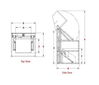 Advance Lifts HRDP 2000 lb High Reach Container Dumper