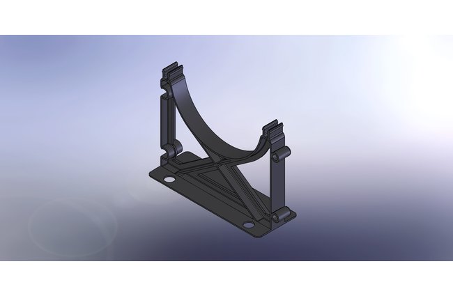 High-Impact Utility Duct Spacer - Polystyrene, 6 x 1 1/2 in - Image 1