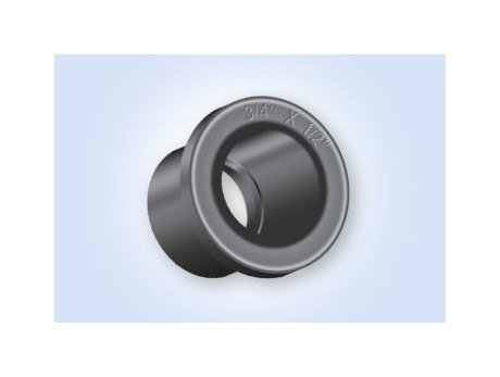 3S X 2 1/2S Swedged PVC Reducer Bushing - Image 1