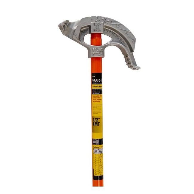 Klein® 1/2 in. Aluminum EMT Conduit Bender - Image 3