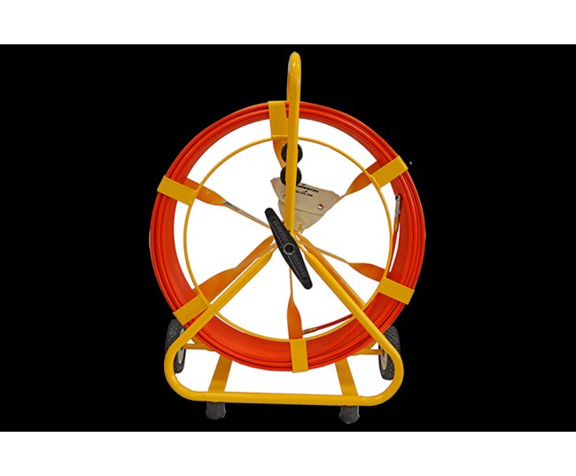 Good Buddy III Non-Conductive Duct Rodder 300 ft 3/8 inch, 5ft Markings - Image 1