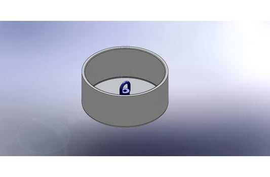 6-Inch PVC Riser Cap for Conduit Accessories - Image 1