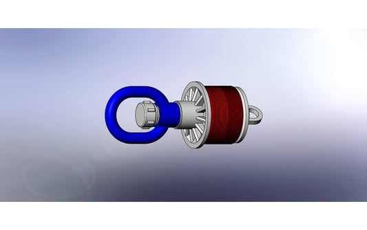 2-1/2 in PVC End Cap - Kwikie Hollow Stem Blank Plug - Image 1
