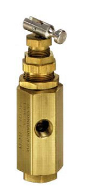 Conrader 1/4in Inlet Pilot Check Valve with Hand Unloader - Image 1
