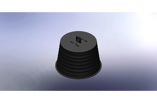 Cal Am Poly Pull Temporary Duct Plug with Rope Tab - Image 1